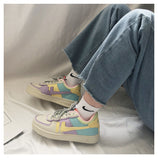 Spring Korean Red Little Daisy Sports Shoes