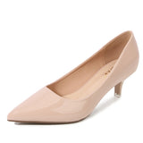 Women's Elegant Medium Heeled Pointed Shoes