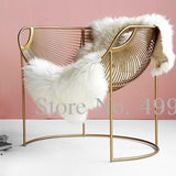 Nordic Style Makeup Chair Ins Net Red Stool Makeup Stool Light Luxury Dressing Table Backrest Fairy Stool