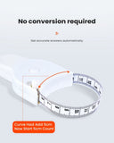 Self-Tightening 150cm/60 inch Body Measuring Sewing Ruler