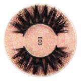 FOXESJI Lashes 3D Mink Eyelashes Thick Fluffy Soft Eyelash Extension High Volume Natural False Eyelashes Makeup Mink Eye Lashes - shopwishi 