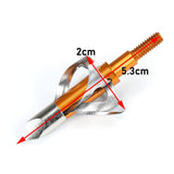 100grain 5colors 6ps Hunting Stingers Arrow Head Recurve Bow Hunting Arrowhead Glass Carbon Steel Aluminum Arrow Shaft Universal - shopwishi 