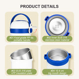 Customized Logo Leak-Proof Stainless Steel Food Container