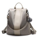 Quality Leather Anti-thief Women Backpack