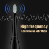 Powerful Ultrasonic Sonic Electric Toothbrush USB Charge Rechargeable