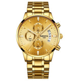 NIBOSI Men's Masculino Military Quartz Wrist Watch