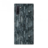 Charcoal Marble Slim Hard Shell Case For Samsung