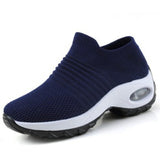 Spring Women Sneakers Shoes Flat Slip on Platform Sneakers for Women