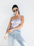 Let’s Dance Rhinestone Halter Top