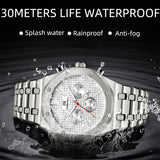 Luxury IIK Mens OEM Bulk Factory Silver Label Watches Titanium Watch Alloy Watches Wristwatches