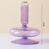 Nordic Glass Candle Holders Romantic Dinner Home Decoration