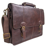 Parker Large 17" Laptop Compatible Leather Briefcase