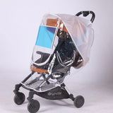 Baby Stroller Rain Cover PVC Universal Wind Dust  Rain Cover Stroller Accessories Protect Children  Cover - shopwishi 