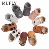 New 10 Colors Cute Animal Print First Walkers Soft Sole Pu Leather