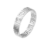 Mister Greek Cut Out Ring