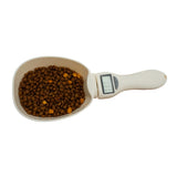 Pet Food Scale Electronic Measuring Tool for Dog Cat Feeding Bowl Measuring Spoon Kitchen Scale Digital Display 250ml