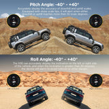 AUTOOL X95 Multifunctional GPS Speed PMH KMH Slope Meter Inclinometer Car Compass Pitch Tilt Angle Protractor Latitude Longitude