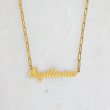 Annie Zodiac Chain Necklace
