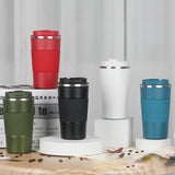 Promotion Custom Logo Coffe Brew Travel Cup Reusable and Mugs Reuseable Double Wall Cups With Lid Heart