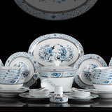 48pieces Dish Set High-Grade Ceramic Bone China Tableware