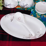 [Golden Family] Jingdezhen 56 Bone China Tableware Set