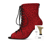 Latin Salsa Dance Shoes High Heel