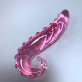 Pink Hippocampus Glass Dildo Realistic Sex Adults Toys