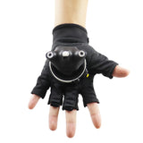 New Blue Green Laser Gloves DJ Tunnel Effect Auto Rotating Vortex Laser Glove Multicolour LED Luminous Costumes Accessories