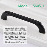 AOLISHENG Black Kitchen Cabinet Closet Drawer Main Pull Door Furniture Hardware Handles
