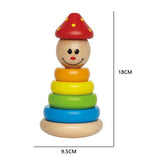 Montessori Graphic Wooden Animal Shape Puzzles for Kids Education