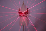Fashion Red Laser Bra Luminous Sexy Lady Bra Laser Show Stage