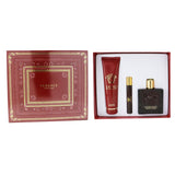 VERSACE - Eros Flame Coffret: Eau De Parfum Spray 100ml/3.4oz + Eau De Parfum Spray 10ml/0.3oz + Shower Gel 150m/5oz