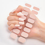 Nail-art Sticker Pure Solid Color Self Adhesive Nail Sticker Nail Sticker