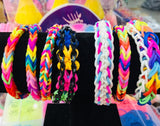 600 Elastic Different Colors Rubber Loom Bands Bracelet