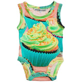 Bodysuit - Tank - Cupcakes
