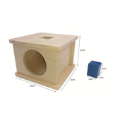 Montessori Toddler's Wooden Sensorial Box Board Puzzle