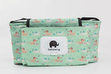 Baby Stroller Bag Nappy Diaper Mummy Bag Carriage Hanging Basket Storage Organizer Travel Feeding Bottle Stroller Accessories - shopwishi 
