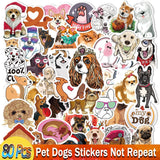 Mix Styles Anime Stickers Cute Cartoon Animal Neon Light Butterfly DIY Sticker Decals for Laptop Car Luggage Bicycle Guitar Toys