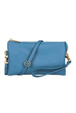 7013lpd - Faux Crossbody Wristlet Bag