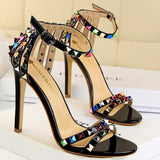 Women's Stiletto High Heel Dress Pumps Pointy Toe Lady Evening Party Shoes