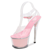 Model Show Stripper Heels Women Platform High Heeled Sandals