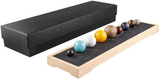 Solar System 9 Planets Natural Gemstone Crystal Ball Set Galaxy Universe