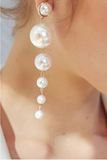 Beads Long Earrings