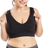 Sexy plus size Bras for Women Breathable Seamless Bra bh grote maat push up Bra Big size 120D Sport brassiere
