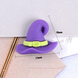 20pcs/Lot Resin Halloween Accessories Flat Back Cabochon Embellishments for Scrapbooking DIY Decoration Crafts Party Supplies