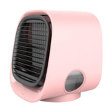 Air Cooler Fan USB Mini Portable Air Conditioner Fan Desktop Space Cooler