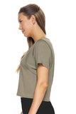 Mc274 Women's American MoCA™ Cropped Tee