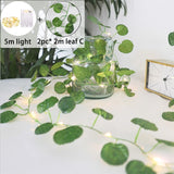 LED String Lights 2M 20led/ 5M 50LED Maple Leaf Garland Christmas Fairy Lights for Home Bedroom Wall Patio Decoration