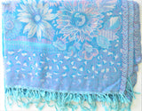 Handwoven Paisley Jamavar Shawl