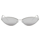 FLINT | S3012 - Small True Retro Vintage Slim Metal Sunglasses